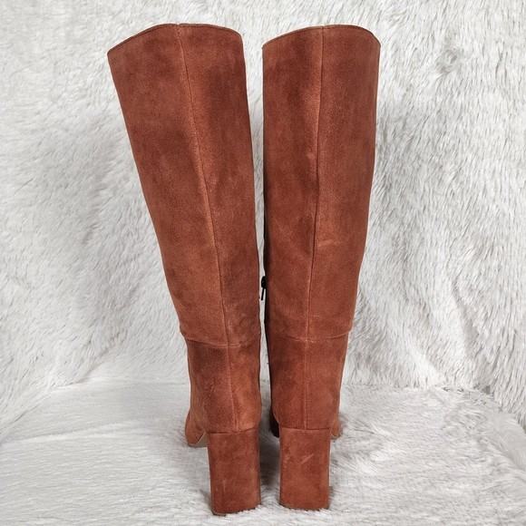 ASOS Design Wide Fit Comet Suede Boots (Fits Size 7.5) - Picture 5 of 8